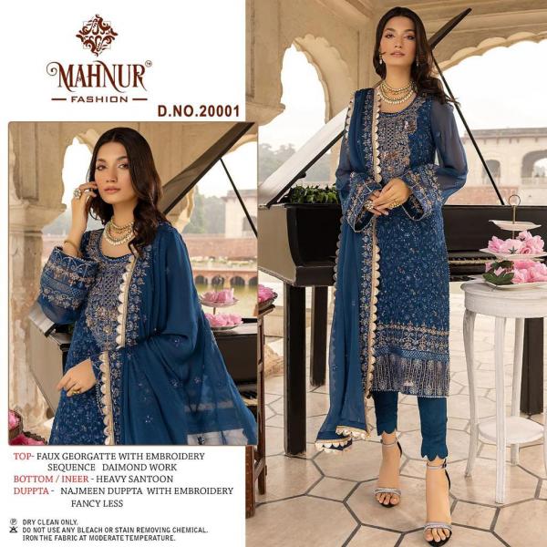 Mahnur Vol 20 Fancy Occasional Pakistani Suit Collection